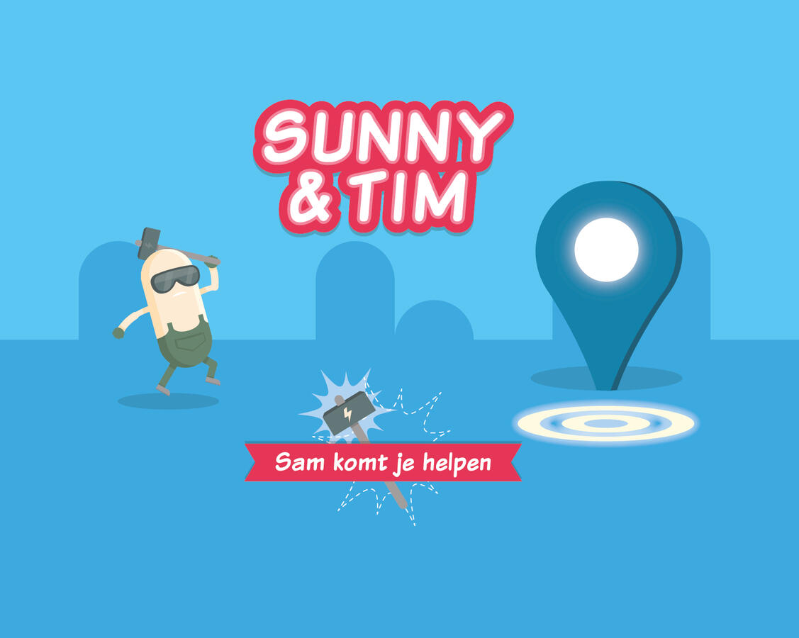 Sunny &amp; Tim - Sam komt je helpen!